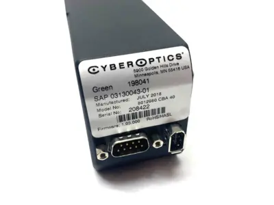 USED CYBER OPTICS CBA 40 GREEN CAMERA