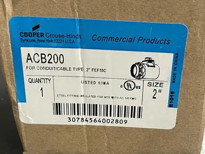 NEW CROUSE-HINDS ACB200