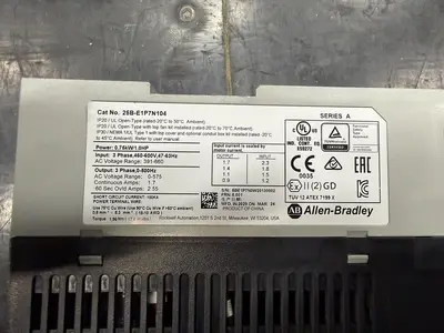 Used ALLEN-BRADLEY 25B-E1P7N104 Variable Speed Drives Quebec CA | Carter-Wilson Equipment Services #1486537