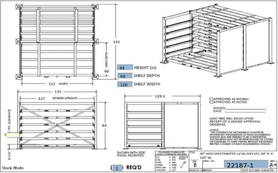 NEW RACK ENGINEERING DIVISION FSM84-60120-10