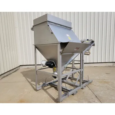 Used Flexicon Combo Bag Dump Weigh Batching and 5" Discharge Conveyor