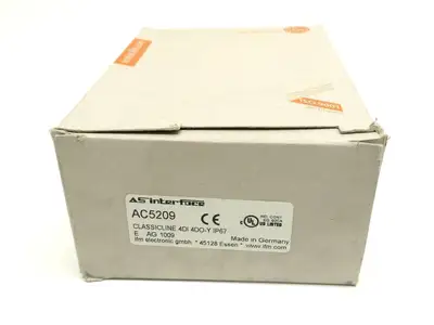 New | in-Stock ifm ClassicLine 4DI 4DO-Y IP67 PLC Input & Output Michigan US | Maverick Industrial Sales #1392137