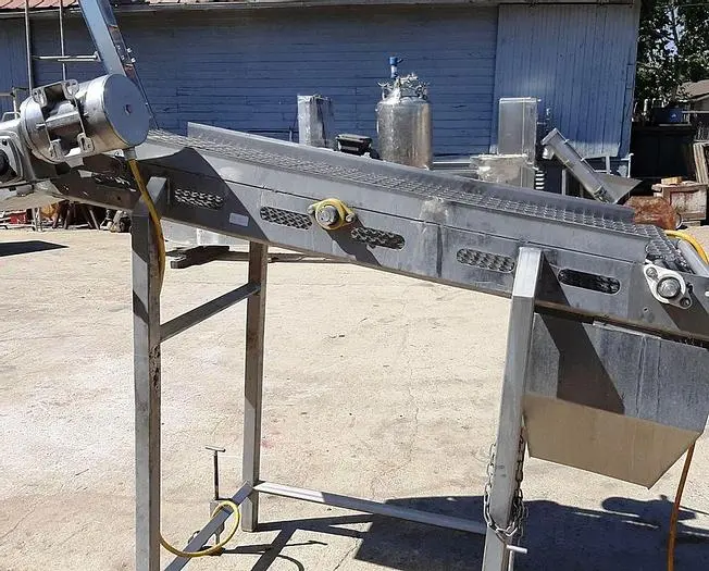 Conveyor, Belt, 20" x 66", S/st, Incline, Dewatering #S743099