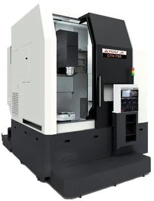 YOU JI CTV-750+Y Vertical Turning Center | Direc Machine Tool, LLC. (1)
