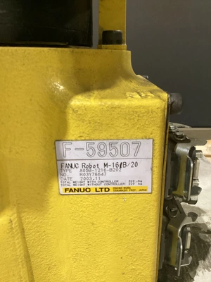 Used 2003 FANUC M-16IB/20 + R-J3IB Robots Michigan US | iGAM Industrial Marketplace #1382970