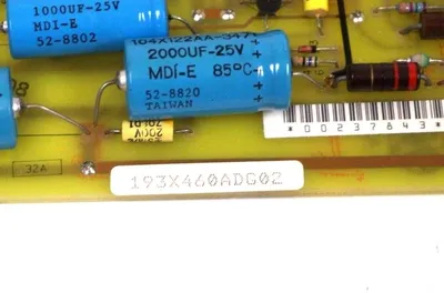 NEW GENERAL ELECTRIC 193X460ADG02 CONTROL BOARD