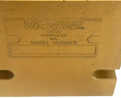 NEW VICKERS 23035 VALVE BLOCK REV E