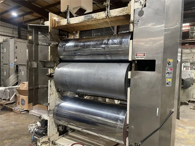 54" Wide Welex Sheet Stack, 18" x 24" x 24" Diameter Rolls