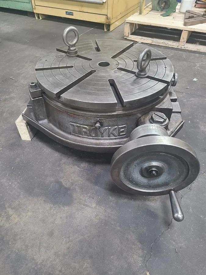 Used TROYKE R-18 Rotary Tables Pennsylvania US | Hildebrand Machinery Co. #1486084