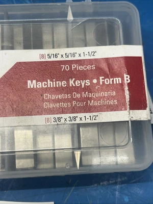 Hands Chek Machine Keys Form B 70 Pieces Fast Shipping! + Warranty