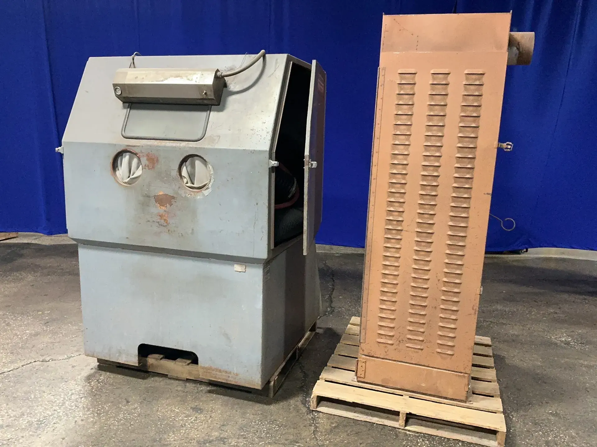 Used ZERO MANUFACTURING 220900R&DF 3PD Blast Room (Manual Booth) Ohio US | HGR 24 #1452470