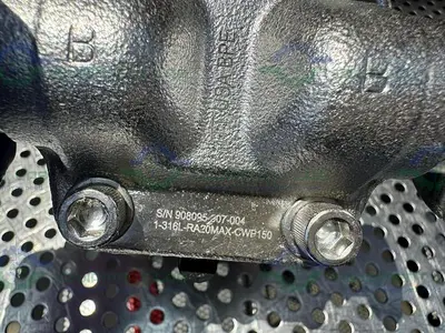 USED ITT PURE FLO 1-316L-RA20MAX-CWP150 DIAPHRAGM VALVE W/ 1" SANITARY FITTING