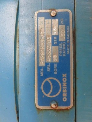 Pneumatic Actuator for Orbinox 16"-150 knife gate valve, Unused Spare Room