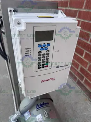 USED FRISTAM FZX2150 CENTRIFUGAL PUMP SKID W/ BALDOR RELIANCE 7.5 HP MOTOR 208/460V
