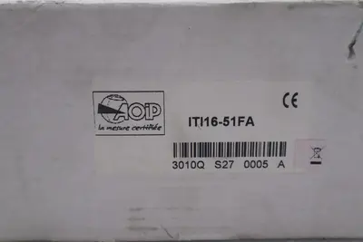 NEW AOIP ITI16 / ITI16-51FA CONTROLLER WITH PROGRAM STOCK 826A