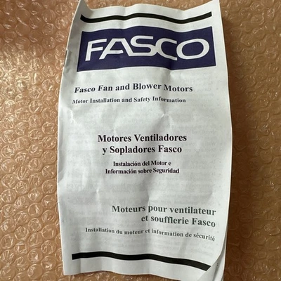NEW Fasco D1164