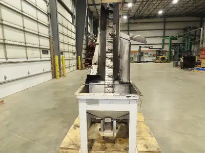 Spectrum Automation 0345HD Steel Hopper Parts Feeder Floorbin Elevator Conveyor
