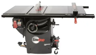 SAWSTOP Professional Cabinet 3.0HP 220V Woodworking Table Saws | Professional Machinery Group South (2)