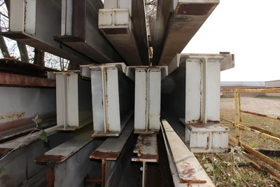 5 Sets of Crane Run Way - I Beams