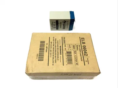 New | in-Stock Lithonia Lighting Rechargeable Lead Acid Battery 6V 4.0AH Batteries Michigan US | Maverick Industrial Sales #1401252