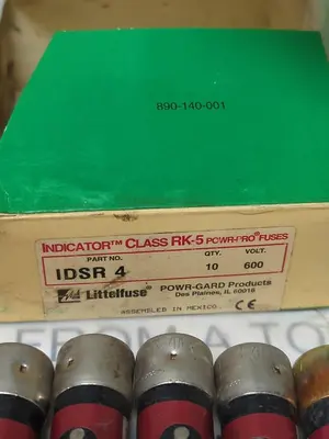 New | in-Stock LITTELFUSE IDSR-4 Miscellaneous Equipment (Electrical & Power) | Surplus Asset Holdings #1194619