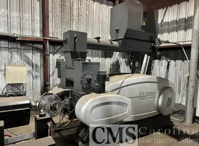 USED 2021 CF NIELSEN BP6510 BD AUTOMATIC BRIQUETTE PRESS