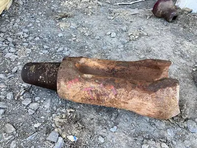Used AFTERMARKET 5-3/4" DIAMETER "SHORT" CHISEL BIT Tool Bits Pennsylvania US | East West Machinery & Drilling #1417165