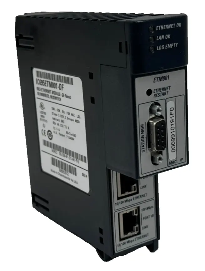 USED GE FANUC IC695ETM001