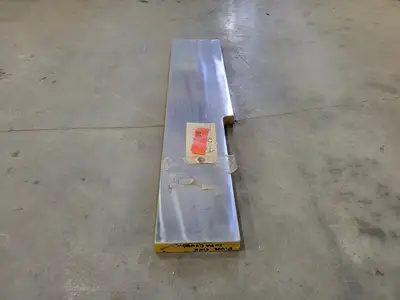 Steel Shear Wear Plate, 28-1/2" x 6" x 1"