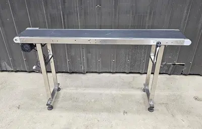 🔴 Heading to Auction May 27 - Used Belt Conveyor, 7.5’’ Wide x 38’’ Long