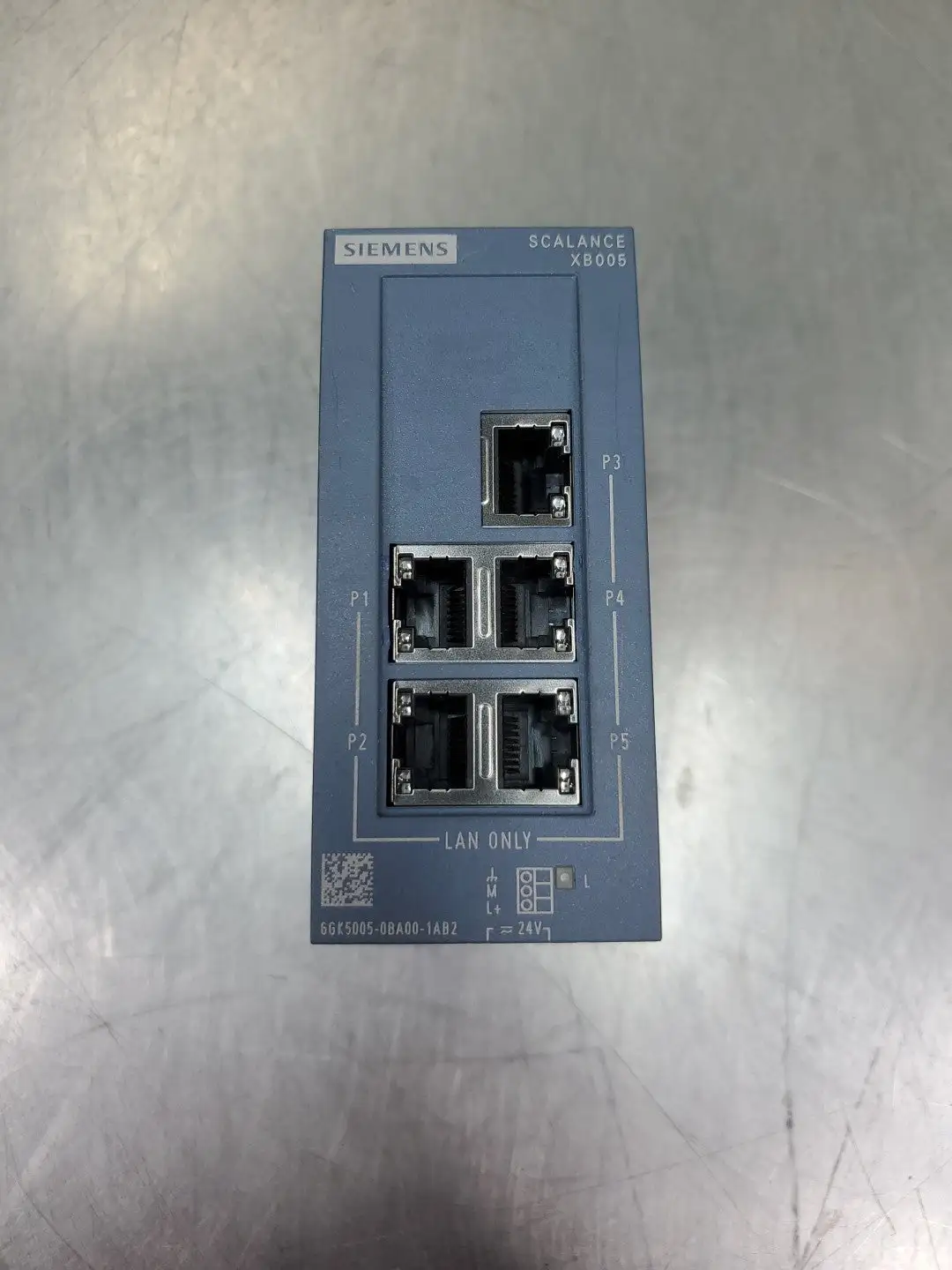Used Siemens 6GK5005-0BA00-1AB2 SCALANCE XB005 Ethernet Switch Module PLC Ethernet Equipment South Carolina US | Palmetto Automation #1161205