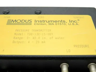 NEW MODUS INSTRUMENTS T30-13E-15-089 PRESSURE TRANSMITTER T3013E15089