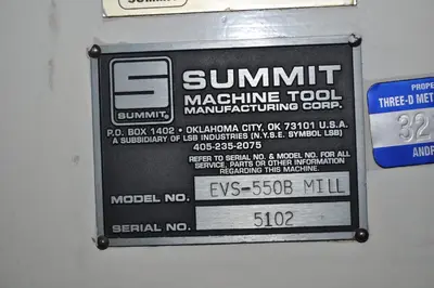 USED SUMMIT EVS-550