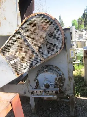 Mill, Hog, Hydro-Flaker, Carbon Steel, 100 HP #S479970
