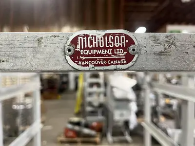 7-tiered Nicholson Aluminum Bakery Sheet Rack