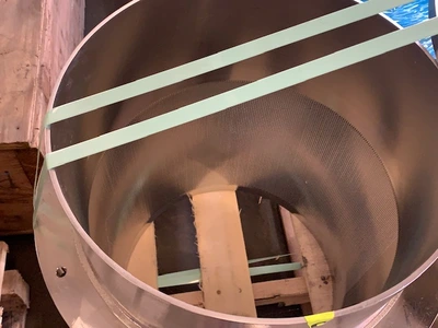 Stainless Steel Basket for Pressure Screen, 1mm, 6.6%