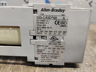 Allen-Bradley 100-C43D*00 Electrical/PLC/Automation | ESS Industrial Equipment Sales (7)