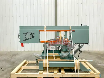 New | in-Stock ELLIS 4000 Horizontal Band Saws Michigan US | Vander Ziel Machinery Sales #480043