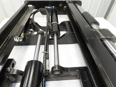 Hyster E80XN Forklift Carriage Fork Positioner 47" Width 7000lbs Class 4 READ