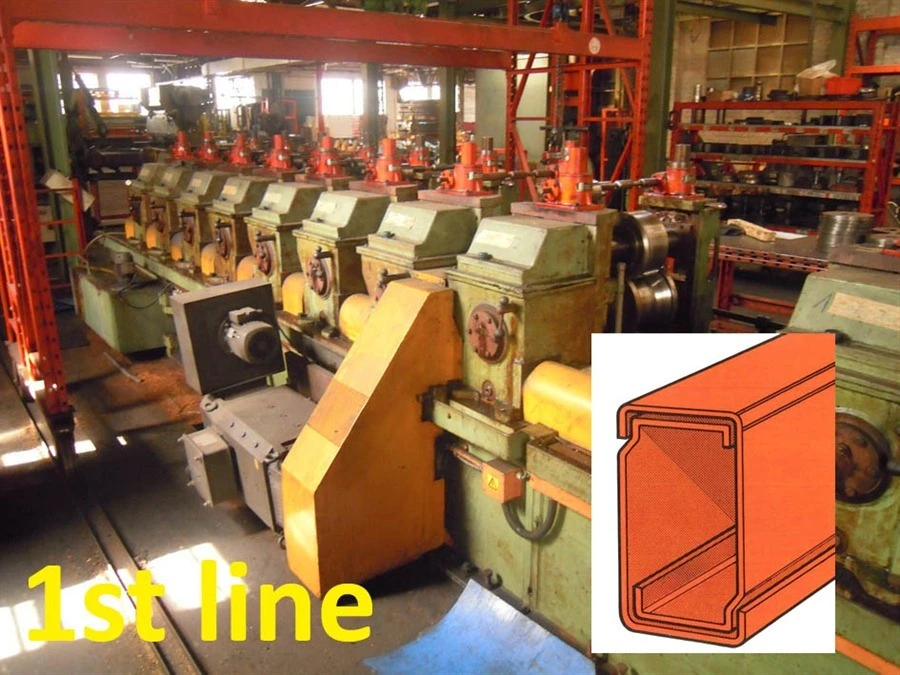 USED ROLLSEC ROLLFORMING FOR HORIZONTAL SUPPORTS