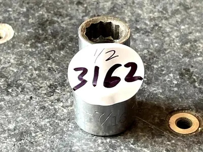 Craftsman 7/16" 12 Point 1/2" Drive Socket V 47501 Made In USA