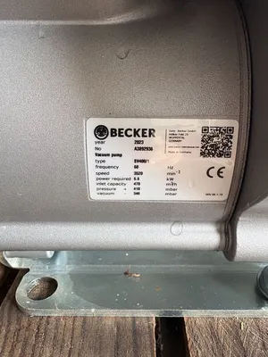 Used BECKER SV 400/1 Pumps South Carolina US | ESS Industrial Equipment Sales #1482718