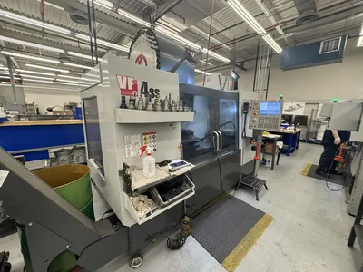 2017 HAAS VF-4-SS-APC Vertical Machining Center | Tight Tolerance Machinery (2)