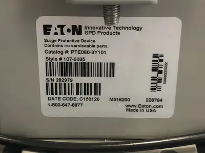 NEW EATON PTE080-3Y101