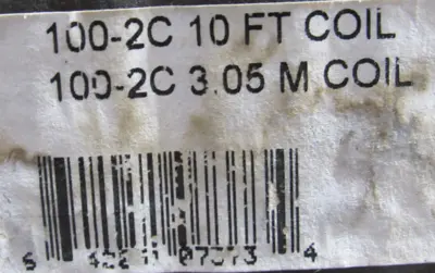 NEW DRIVES 100-2C ROLLER CHAIN 10FT 1002C