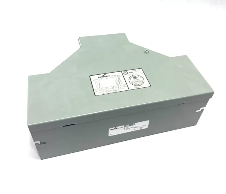 Used COOPER B-LINE LAY-IN WIREWAY TEE SECTION HINGE SCREW COVER GRAY STEEL Nuts & Screws | Maverick Industrial Sales #1110062