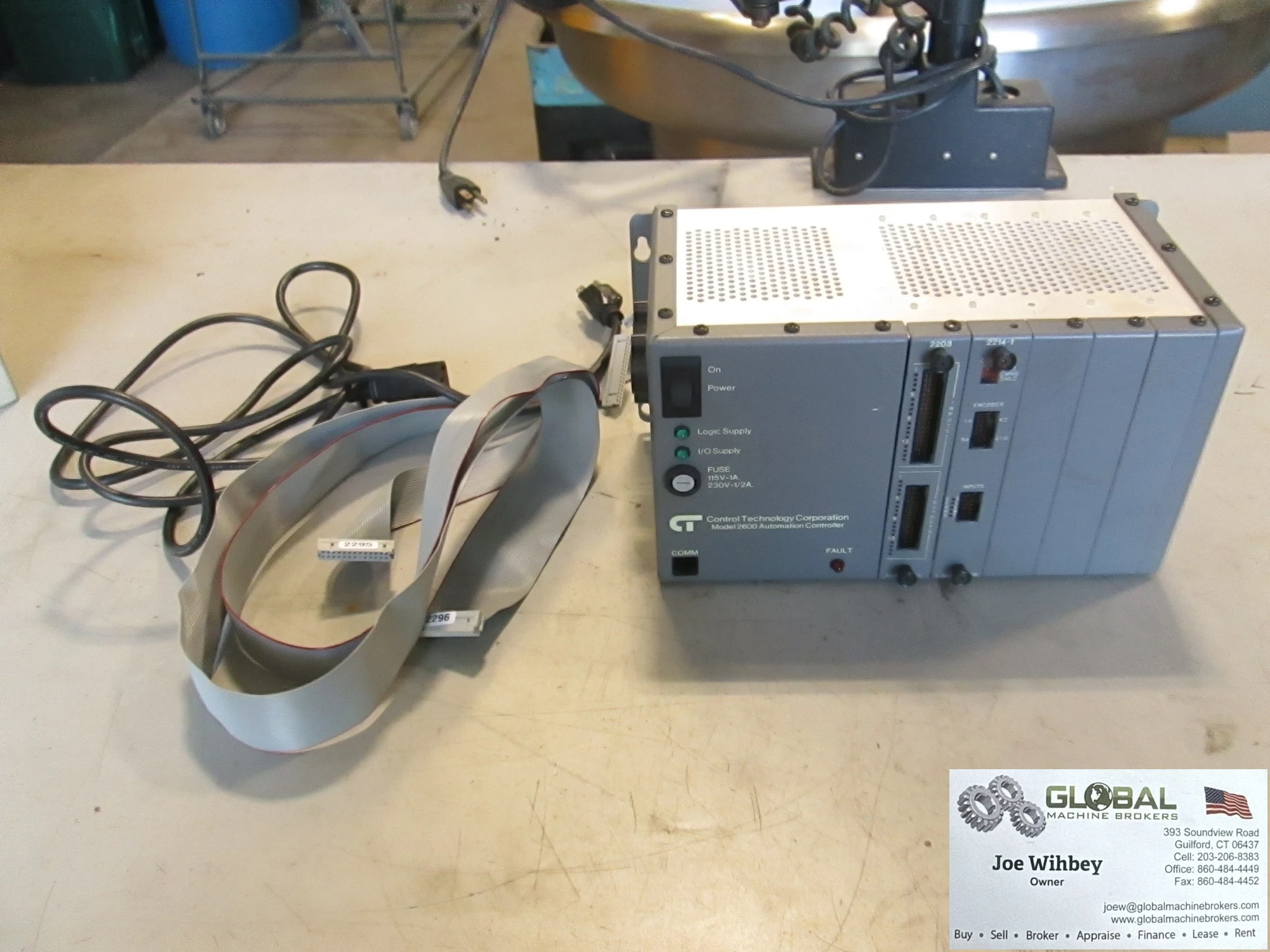 Control Technology 2600XM Automation Controller with wires