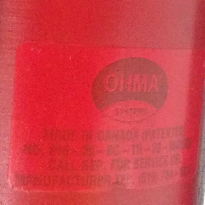 USED OHMA 816-20-BC-TR-28-M40538 / PS816-262-CFF-.35-TR-24