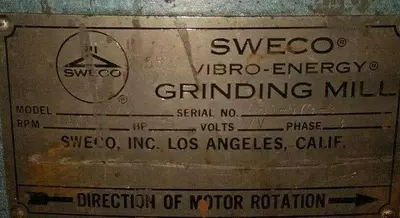 USED 1987 SWECO M45RC