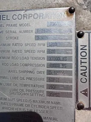 USED 2006 ARIEL JGK-6